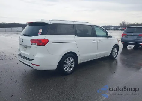 2016 Kia Sedona Lx из США, поврежденный, VIN KNDMB5C19G6113949